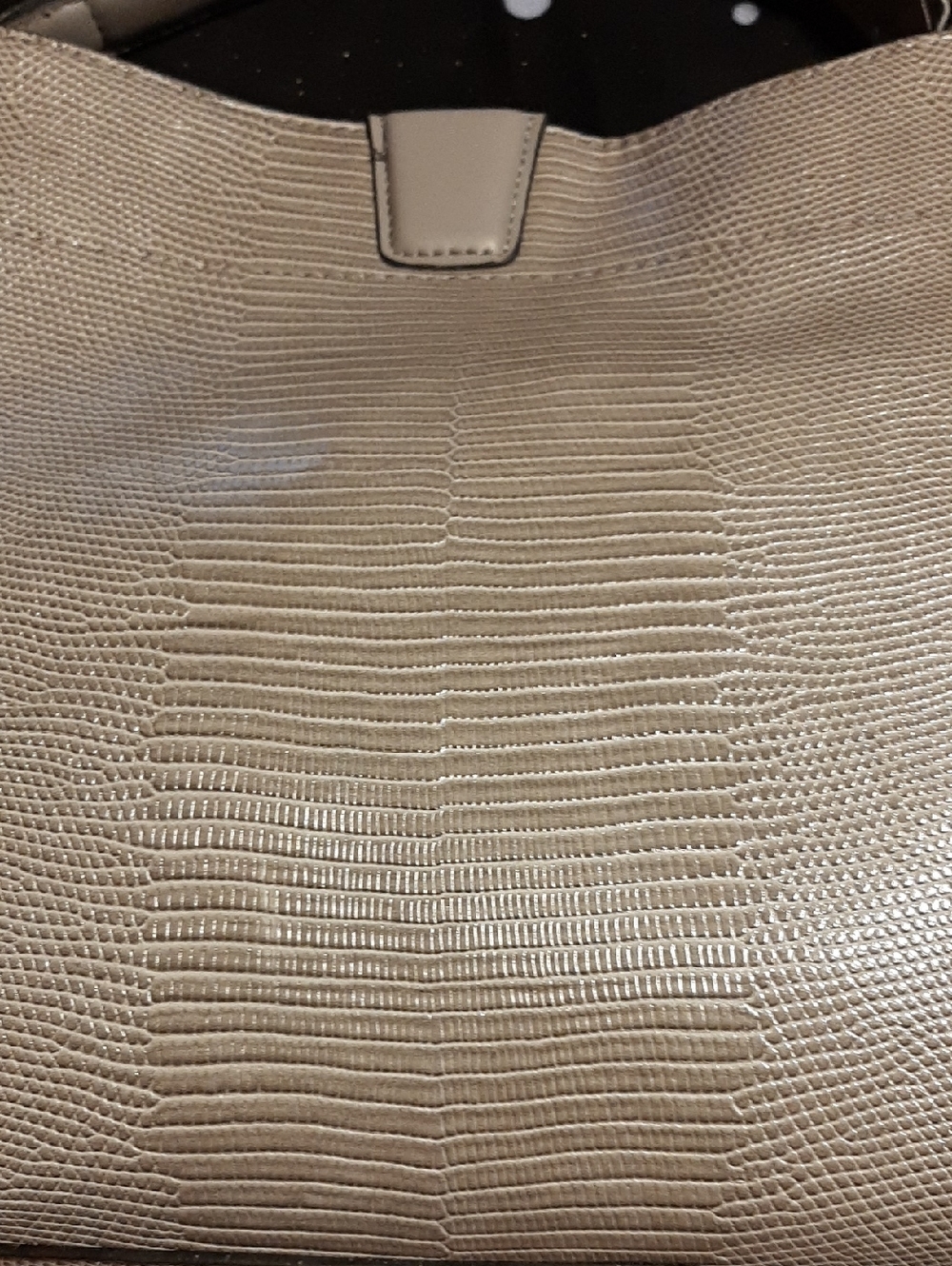 Jen & Co. Vegan NWT Women’s Gray Tati Lizard Satchel- Neutral Grey Shoulder Bag - Picture 11 of 11